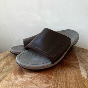 Vionic | Stanley Leather Velcro Slide Sandal